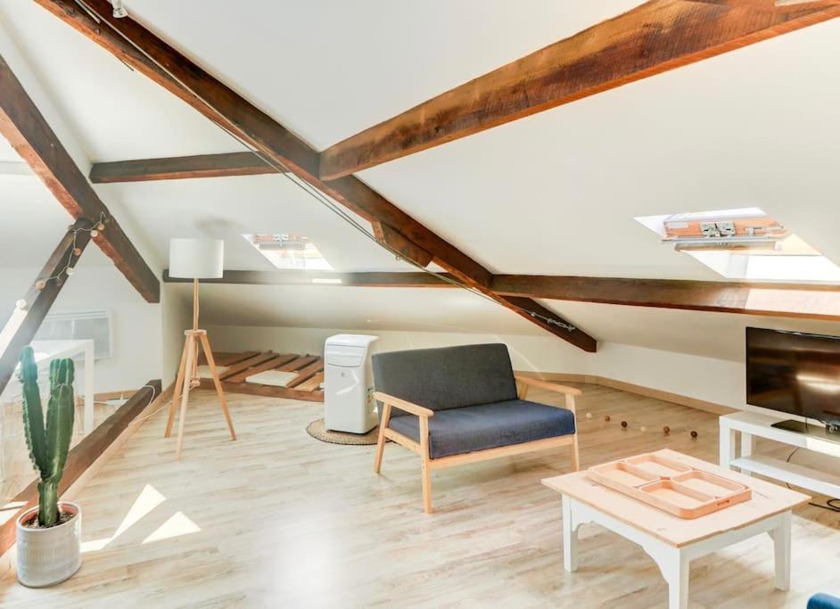 Joli Loft Mansarde Nice Exterior foto